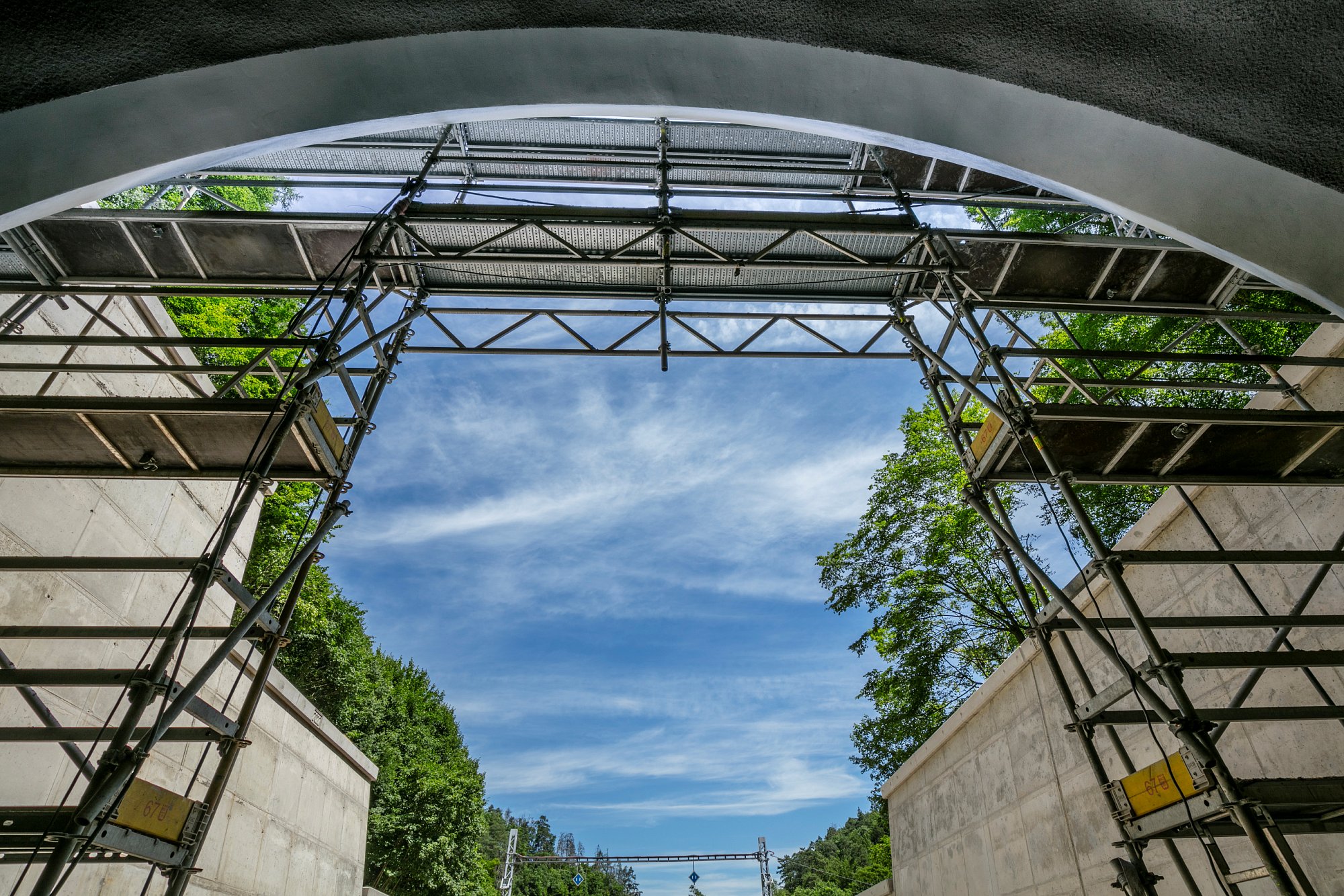 Rekonstrukce tunelu Adamov - blansko